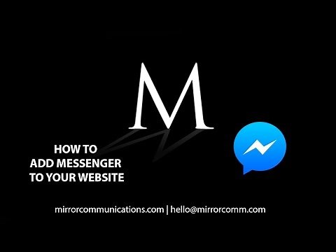 How to add Facebook Messenger to your website