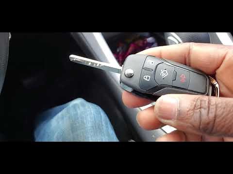 Ford Fusion 2013-2016 High Security Remote Flip Key 4 Button Trunk Programming Step By Step