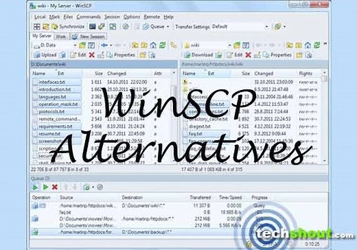 8 WinSCP Alternatives - TechShout