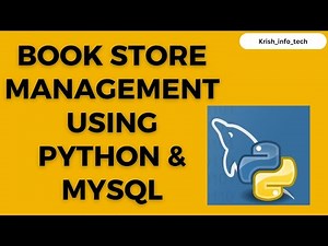 Book Store Management Project Using Python and MYSQL