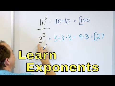 Calculate Exponents & Learn to Use Exponents in Math - [5-7-15]
