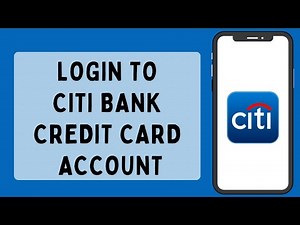 How To Login To Citi Bank Credit Card Account (2023) | Citi Bank Online