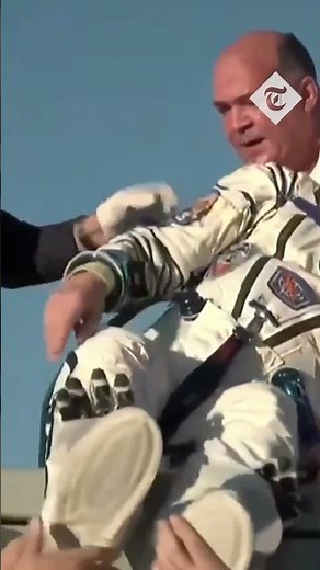 Astronauts return to Earth after longest stay on ISS