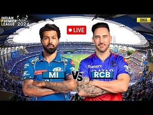 MI Vs RCB Highlights 1st Innings: Royal Challengers Bengaluru Scores 196 Against Mumbai Indians