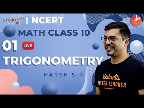 Trigonometry L1 | Trigonometric Ratios and Angle Table | CBSE Maths Chapter 8 NCERT | Umang Vedantu
