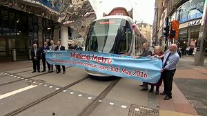 51K views · 897 reactions | Trams are finally running to New Street station in Birmingham today as the Midland Metro extension opened for passengers. | BBC Birmingham | Facebook