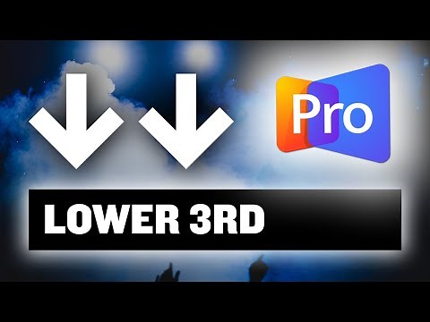 How to Build a LOWER THIRD in ProPresenter 7