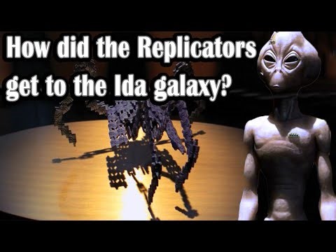How did the Replicators get to the Ida galaxy? | Stargate