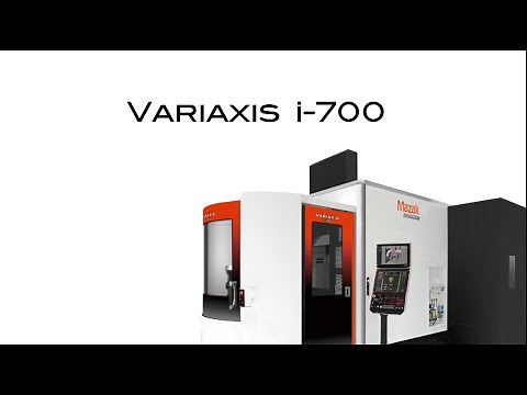 VARIAXIS i-700 : 自動車部品の加工