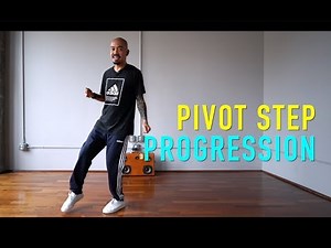 House Dance Tutorial - Pivot Step Progression (Watch Till The End!)