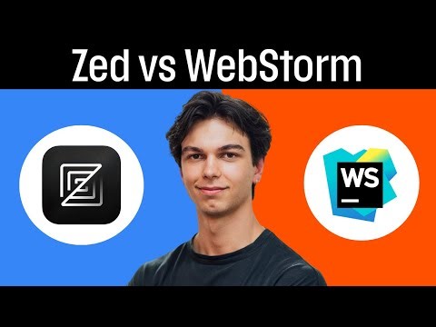Zed vs WebStorm (2025) — Which Code Editor Should You Use?