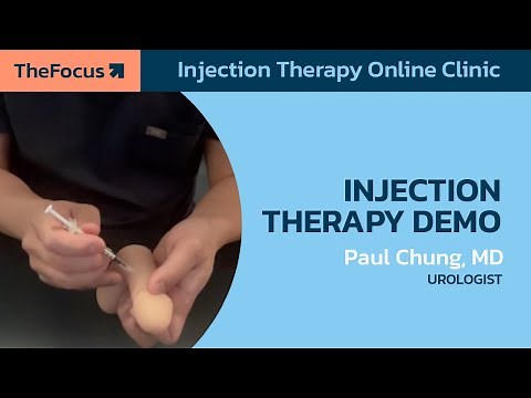 How to Inject for ED: Step-by-Step Injection Therapy Demo | Dr. Paul Chung
