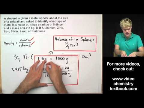 Advanced Density Problem 3