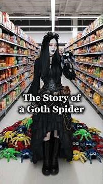 The Goth Spider 🕷🖤 | A Dark Fairy Tale of Friendship and Freedom You Didn’t Expect ✨