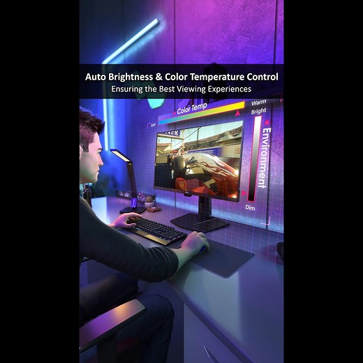 14 reactions | The MPG 271QR QD-OLED X50 auto-tunes brightness and color temperature for every moment. Cooler tones keep you sharp at work, warmer contrasts pull you deeper into the game. Learn More: msi.gm/MPG-271QR-QD-OLED | MSI Gaming | Facebook