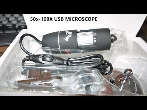 USB digital microscope 50-500X magnification review