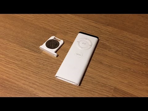 Apple TV Remote Battery Change QUICKLY