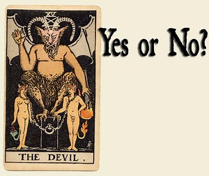 The Devil Tarot Card – Yes or No? - ⚜️ Cardarium ⚜️