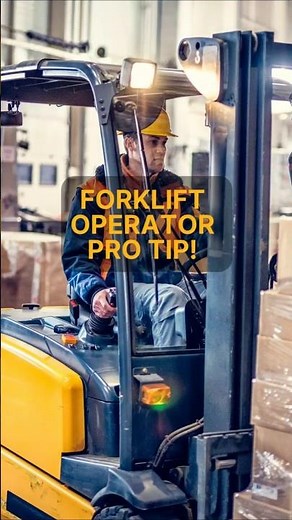 🔥 Forklift Operators — here’s a safety tip that could prevent your next accident!