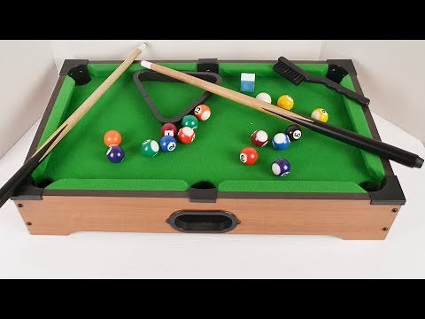 Mini Tabletop Pool Set | Kids Pool table