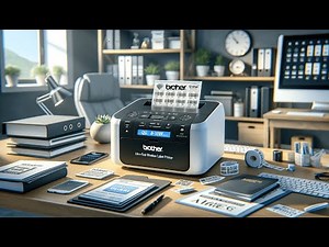 🖨️ Brother QL-810W Ultra-Fast Wireless Label Printer Review 🖨️