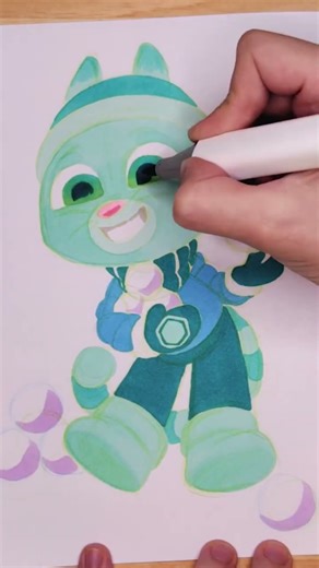 What are they drawing? A Meowser surprise! 🎨🛷 | Beadies kids songs