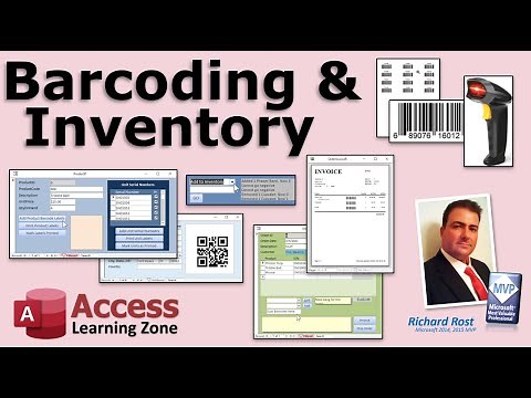Introducing the Microsoft Access Barcoding & Inventory Seminar and Database Template