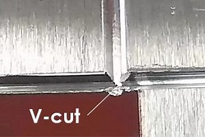 V Groover in Sheet Metal Work Explained | MachineMFG