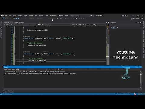 How to play sound in c# (C Sharp)