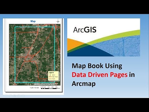 How to create Map Book using Data Driven Pages in Arcmap