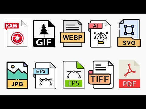 Every Types Of Image Formats Explained (Raster VS Vector)