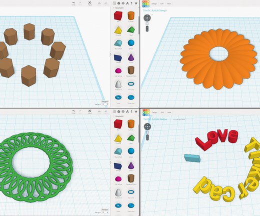 Tinkercad: Easy to Circle Array