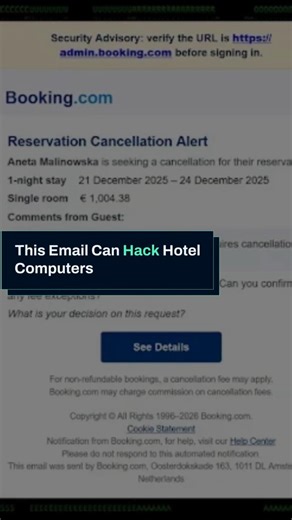 Hotel Systems Hijacked by Fake Bookings