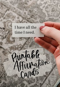 39 Free Printable Affirmations