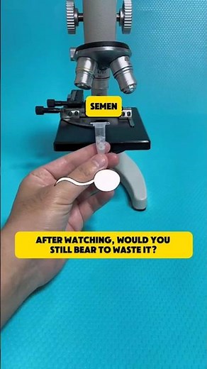 Human sperm Under the Microscope! #human