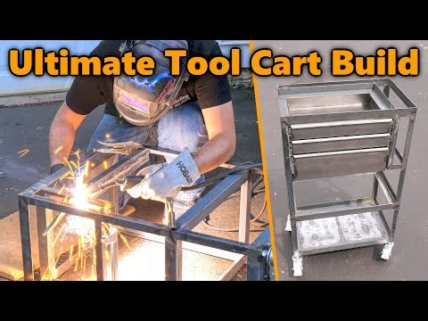 Designing and Building the “Ultimate” Mini Tool Cart from Scratch
