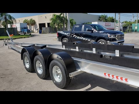 How To Build A Custom Boat Trailer (RealXTrailers Miami )