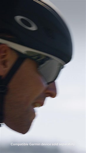Performance AI glasses pair with Garmin devices to give you real-time insights and alerts while you ride. Get yours now. | Oakley Meta | Facebook
