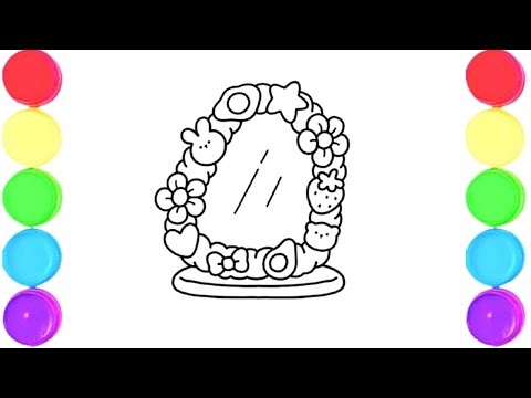 How To Draw Mirror Drawing & Coloring For Kids and Toddlers_ Child Art 🌈🎨‪@MridulArtGallery-s3o‬