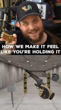 How we're making it feel like you're holding the guns in H3VR2! #vr #virtualreality #h3vr2 #gaming