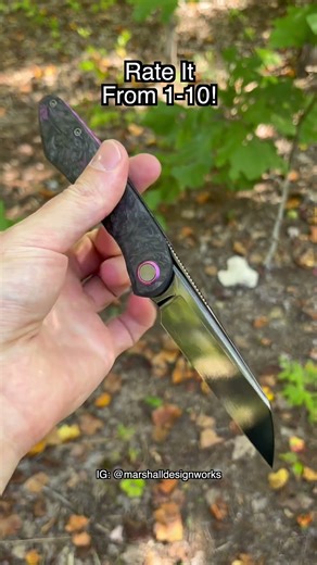 BEST EDC Knife Ever?! 💯🔥 Marshall Designworks Graviton!