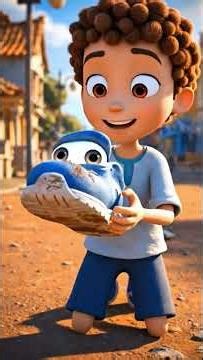 The Shoes That Wanted to Run Again 👟| 3D Animated Kids Story #shorts #ytshorts #ai #animation #viral