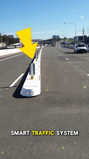 The Smart Lane Moveable Median (SLMM) is an advanced Intelligent Transportation System designed to reduce congestion, enhance road safety, and improve traffic management. This automated barrier can shift seamlessly across the road surface for maximum efficiency. Credits: @ TrafficTechITS / YT #SmartTraffic #InfrastructureInnovation #TransportationTech #technology #tech | Missing US