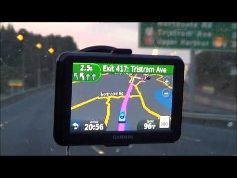 Garmin Nuvi 50 GPS Actual Road Test