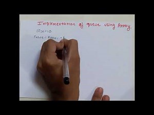 WHAT IS QUEUE| IMPLEMENTATION OF QUEUE USING ARRAY
