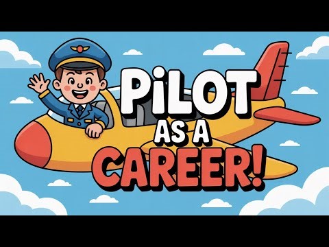 Pilot as a Career ✈️ | Flying Planes Explained for Kids | Kiddie Science Toon