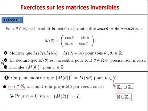 Exercises on invertible matrices (finding the inverse of a square matrix)