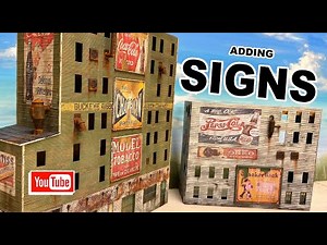 Adding signs!