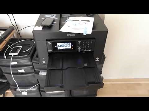 Epson Workforce Pro WF 7820 Printer Review, Nice, Fast large format cartidge printer