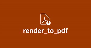 HTML Template to PDF in Django